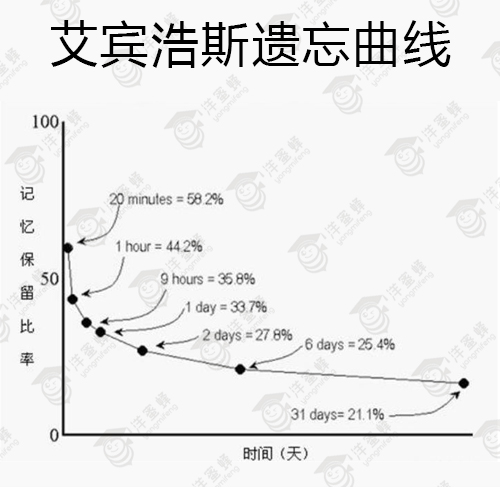 学习方法论 - 对遗忘的研究